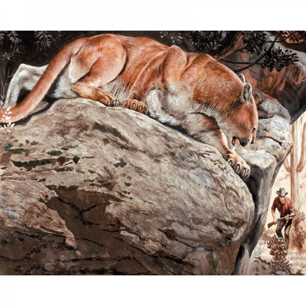 Lion Hunter - Painting by Numbers Canada